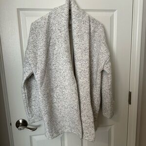 Fabletics Heathered Gray Women's Cardigan